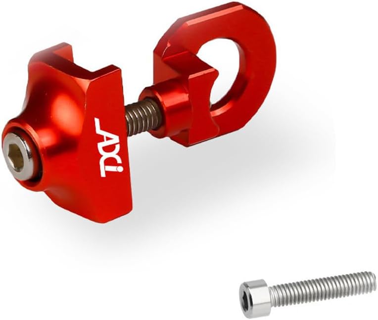 Tuulizz 1/2 Pcs Bicycle Chain Adjuster Tensioner Fastener Bike Chain Tensioner Pull Tight Screw Bolts for BMX Fixie Cycling Single Speed - Image 1